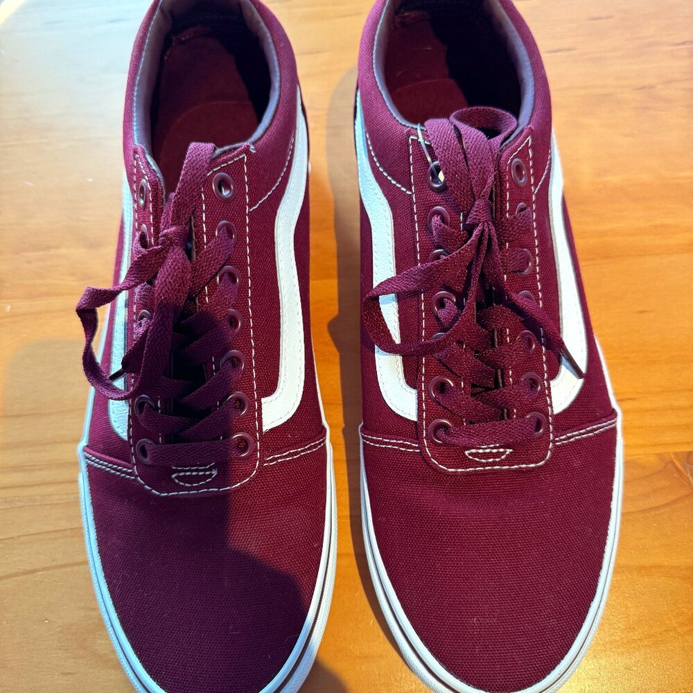 Vans ward canvas (port royale/white), Size 9M
